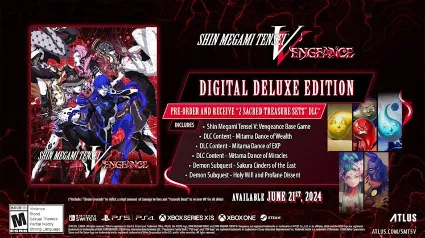 ⭐ SHIN MEGAMI TENSEI V: VENGEANCE DELUXE EDITION ⭐ ВСЕ DLC