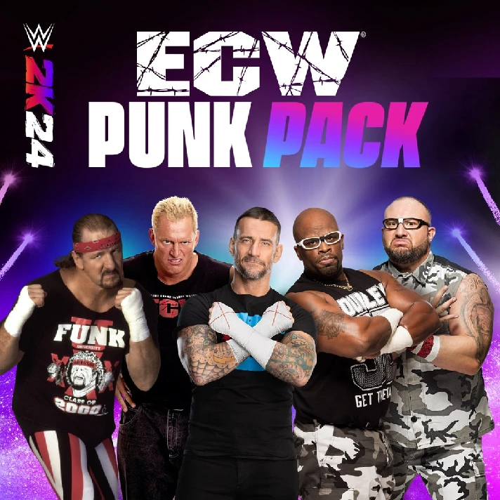 WWE 2K24 ECW Punk Pack✅PSN✅PS4✅PLAYSTATION