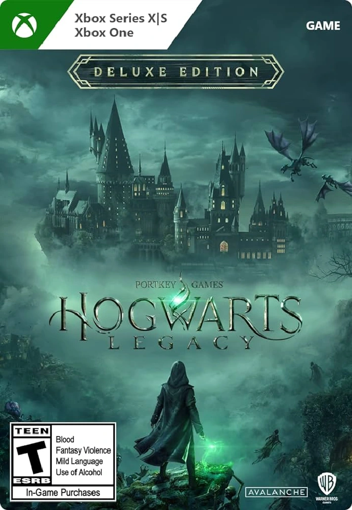 🟢🔥HOGWARTS LEGACY DELUXE EDITION⚡🌍XBOX ONE/X|S KEY🎮