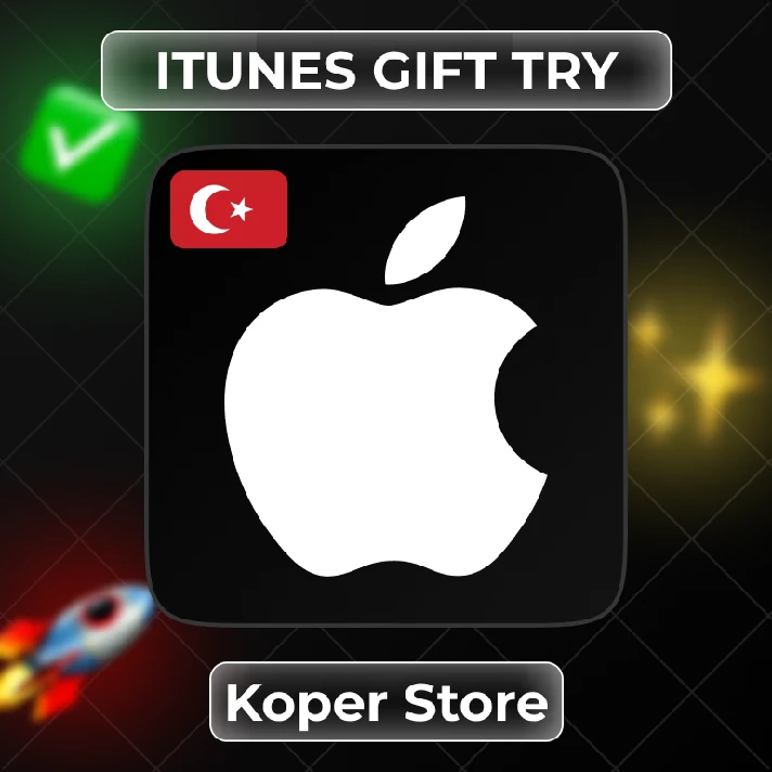 🍏 APPLE ITUNES  🚀 GIFT CARD ✨ 25-1000 TRY ✅