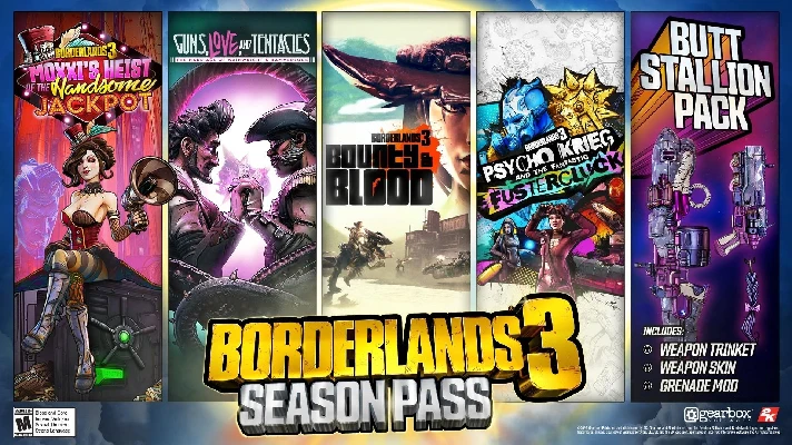 ✅Borderlands 3 Season Pass 1 DLC ⭐Steam\Global\Key⭐ +🎁