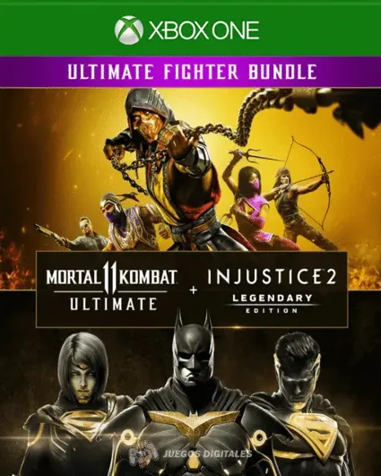 ⭐ ️ Mortal Kombat 11 Ultimate+Injustice 2 DLC Xbox One S