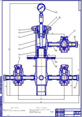 Цементировочная головка 2ГУЦ-400
