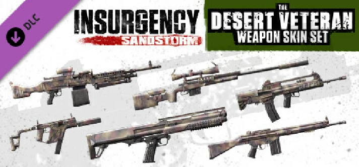 Insurgency: Sandstorm - Desert Veteran Weapon Skin Set 