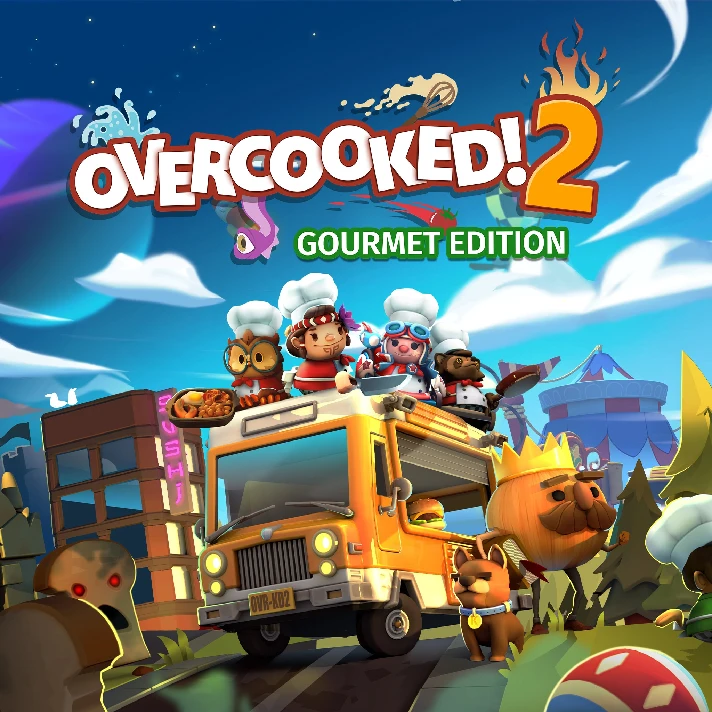 Overcooked! 2 - Gourmet Edition✅PSN✅PS4✅PLAYSTATION