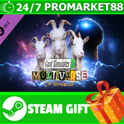 ⭐ ️ Goat Simulator 3 - Multiverse of Nonsense STEAM GIFT