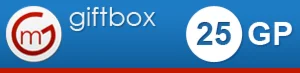 Промо-код Giftbox Gameru (25 GP)