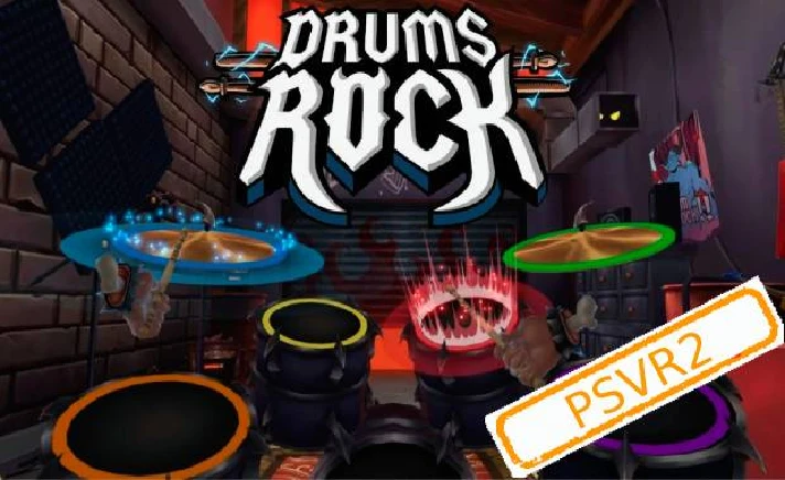 💠 (PSVR2) Drums Rock (PS5/RU) (Rent from 7 days)