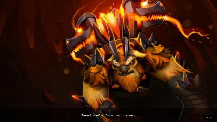 Dota 2 - Bindings of Deep Magma [Earthshaker].