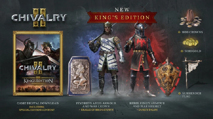 Chivalry 2 King´s Edition✅STEAM GIFT AUTO✅RU/UKR/KZ/CIS