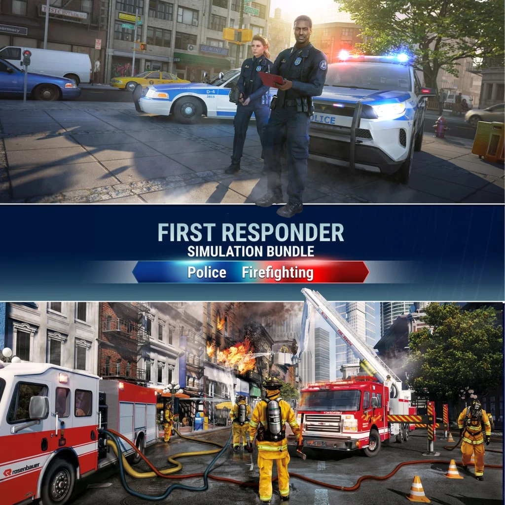 First Responder Simulation Bundle Police Firefighting