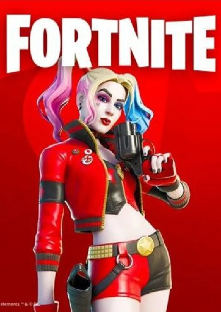 👓 Fortnite💃Rebirth Harley Quinn Skin💃(DLC)❤️GLOBAL❤️