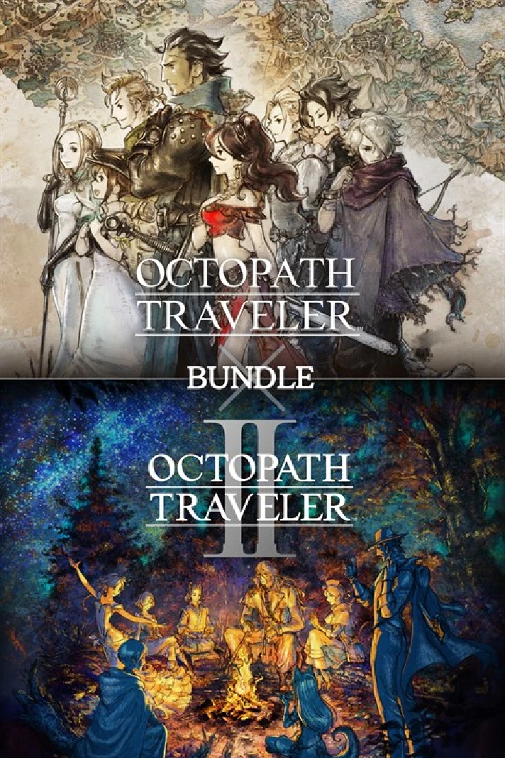 ✅ OCTOPATH TRAVELER I + II Bundle Xbox activation