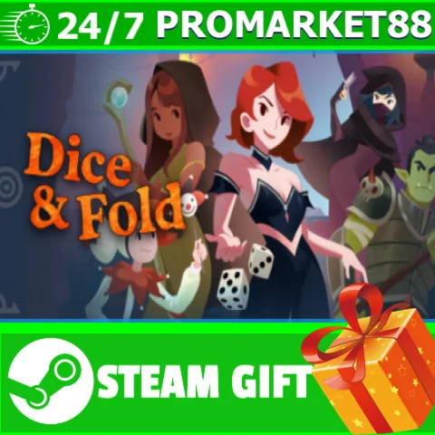 ⭐️ВСЕ СТРАНЫ+РОССИЯ⭐️ Dice & Fold STEAM GIFT