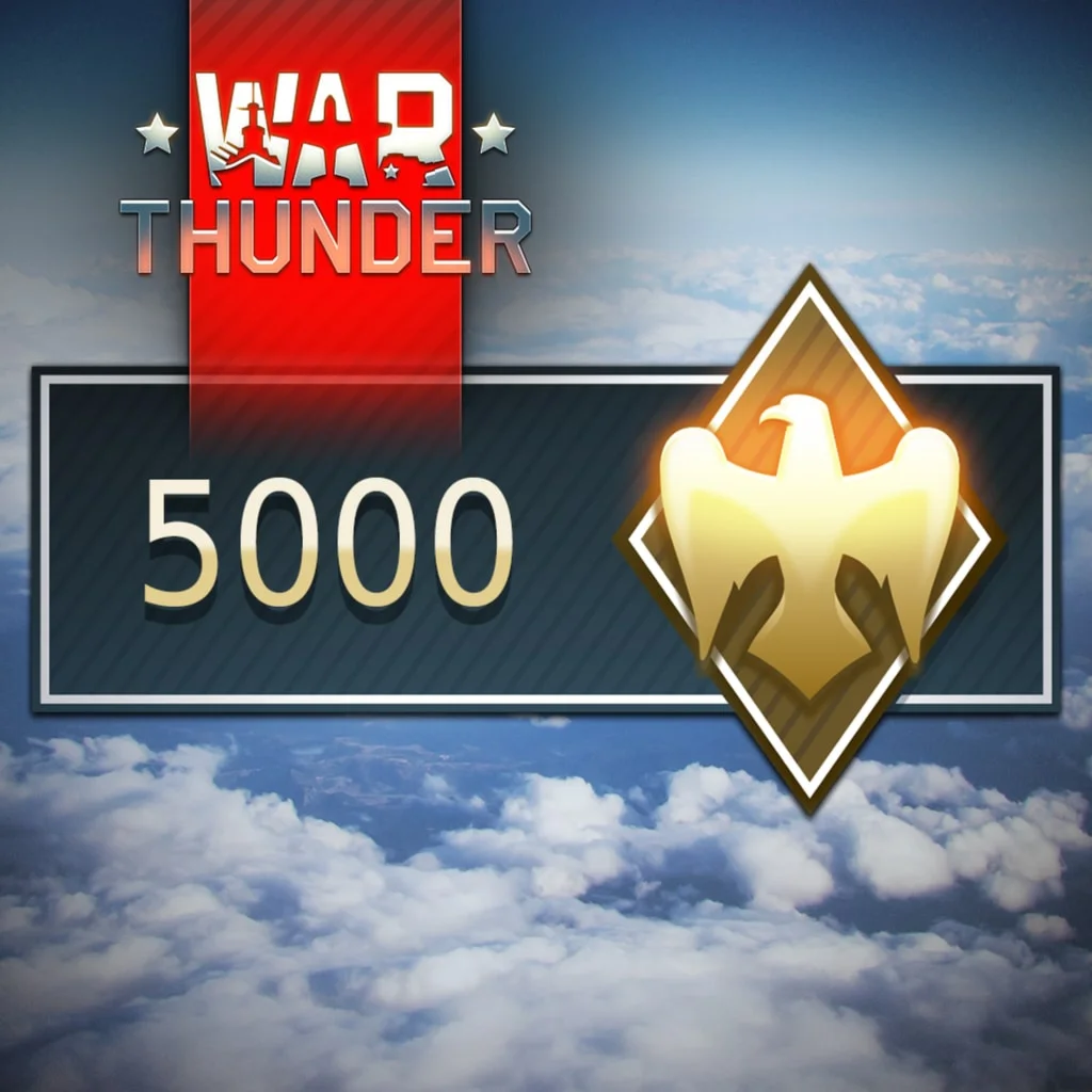 War Thunder - 5 000 Золотых ОрловПСНPLAYSTATION