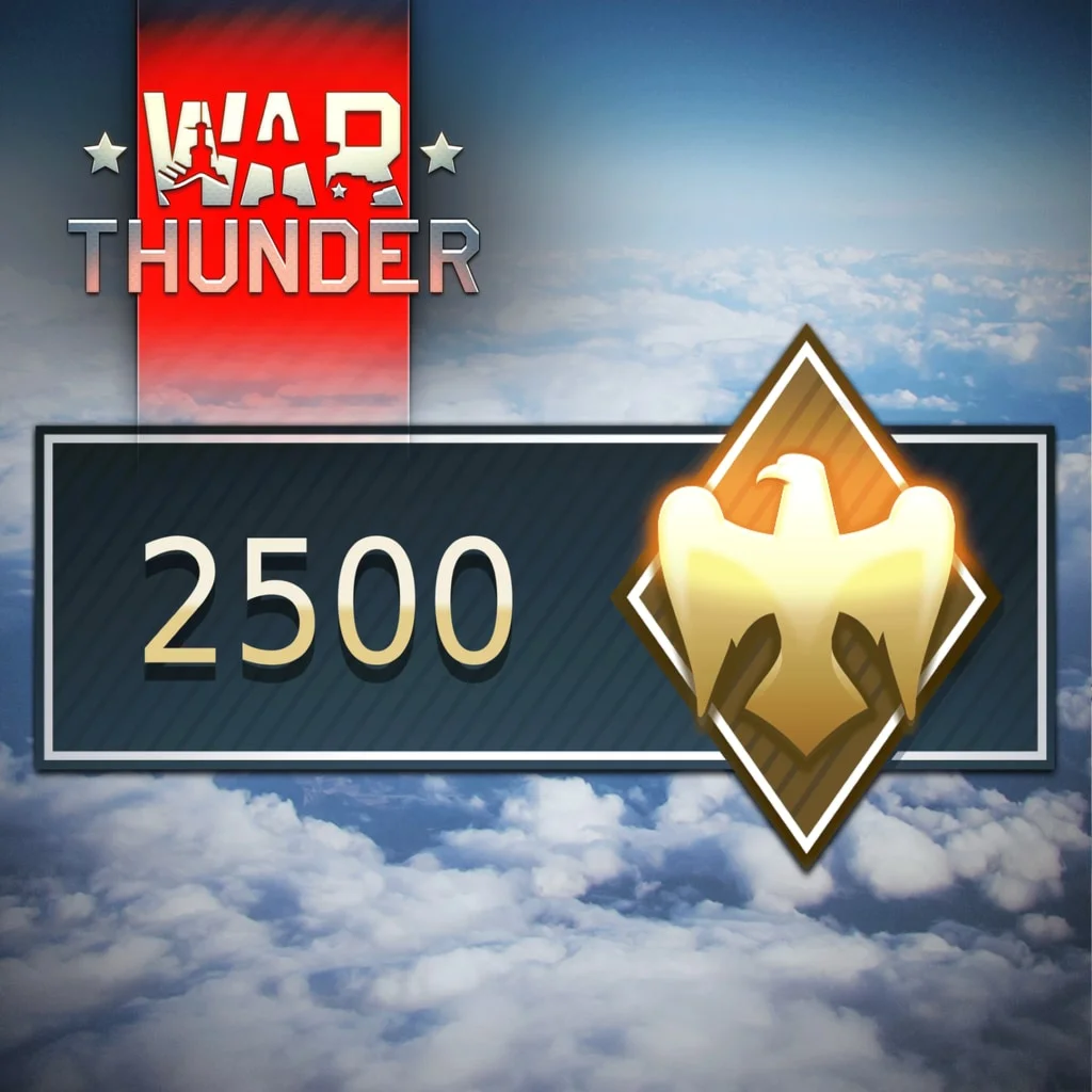 War Thunder - 2 500 Золотых ОрловПСНPLAYSTATION
