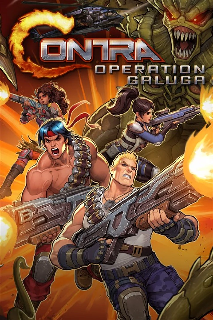 ✅ Contra: Operation Galuga Xbox One|X|S key