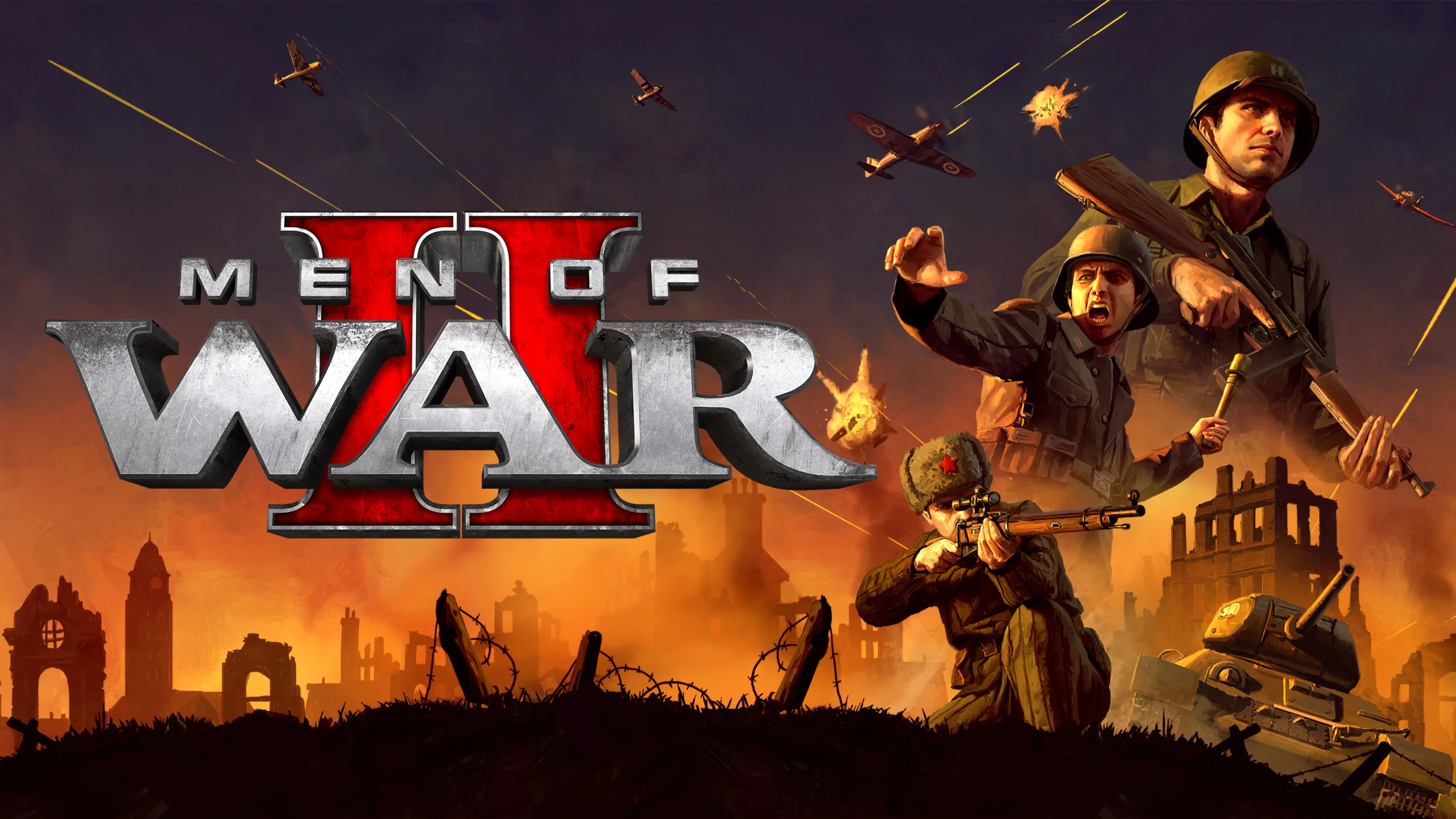 ⭐️ Men of War II 2 + Deluxe Edition DLC [Steam/Global]