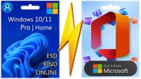  Windows 10/11 - Pro | Home  + Office 2021 bonus