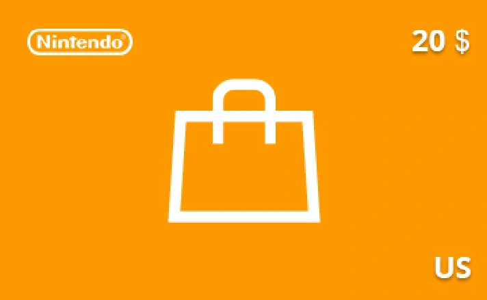 Nintendo eShop Gift Card 20 USD US-region