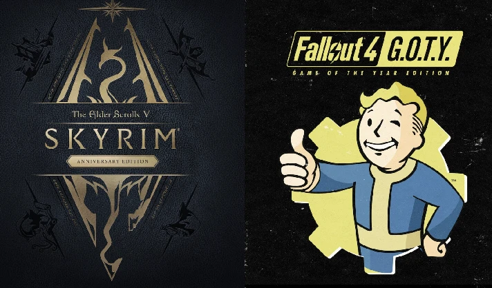 Fallout 4 G.O.T.Y + Skyrim (PS5)