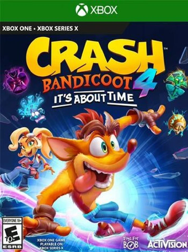 🧡CRASH BANDICOOT 4: IT´S ABOUT TIME XBOX KEY🔑