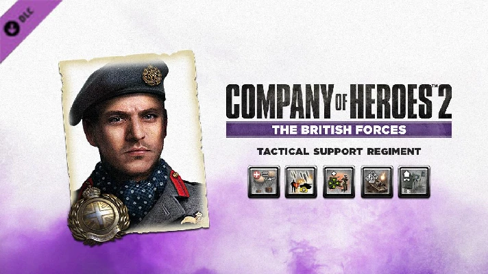 ✅Company of Heroes 2 British Commander Regiment⭐DLC\Key