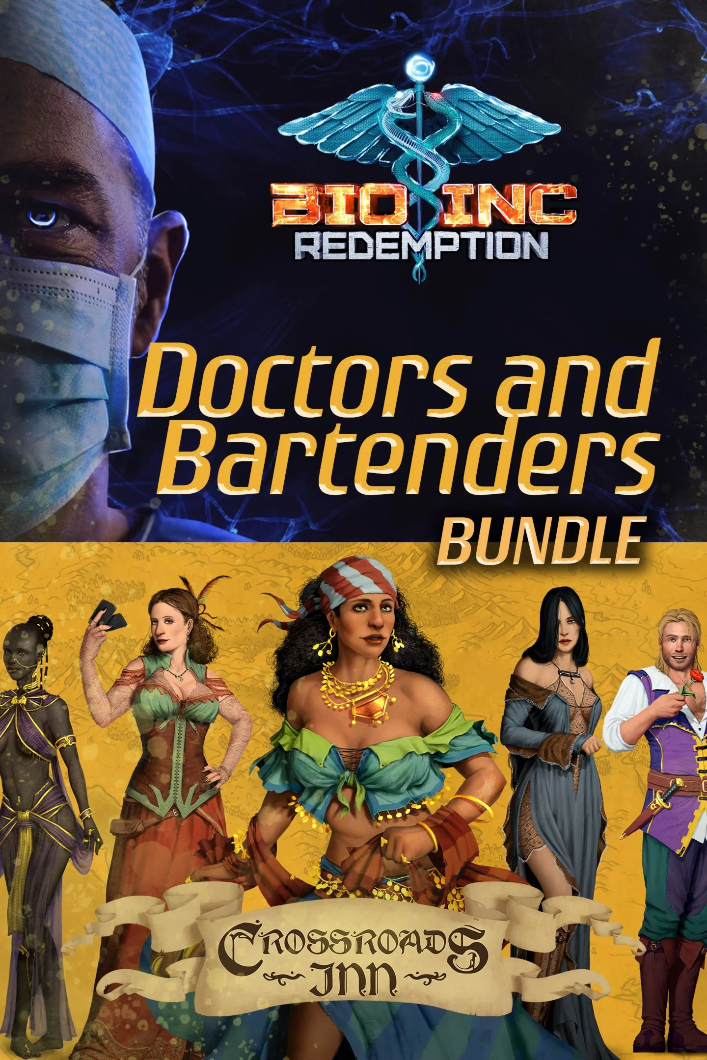 Bio Inc. Redemption + Crossroads Inn - Doctors and Ba