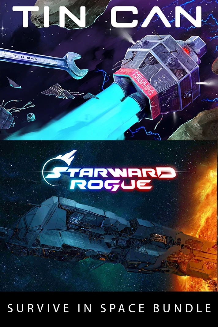 🎮Tin Can + Starward Rogue - Survive in Space Bundle De