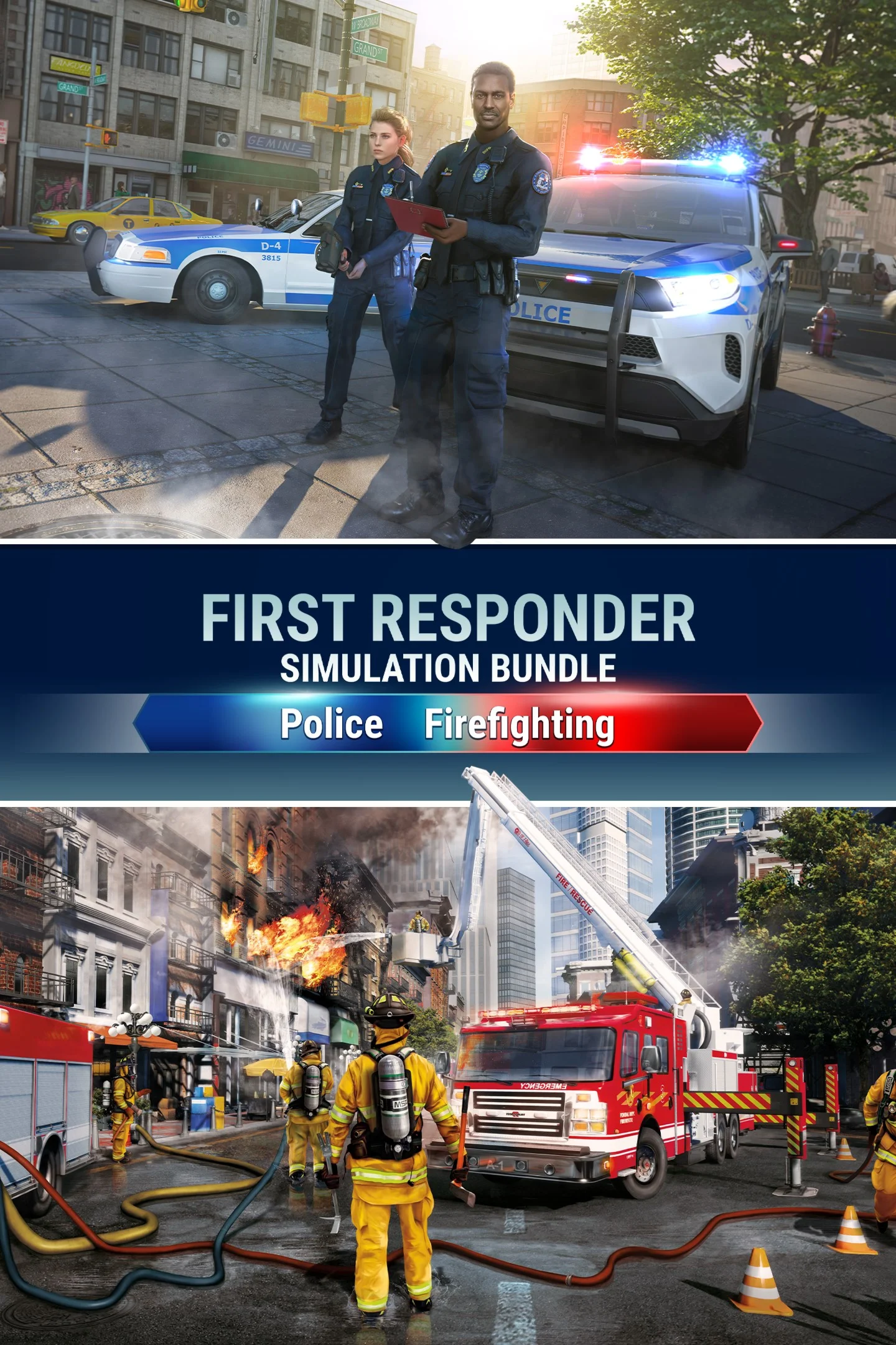 First Responder Simulation Bundle: Police Firefightin