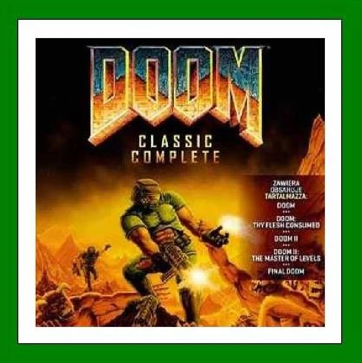 ✅DOOM Classic Complete✔️+ 35 games🎁Steam⭐0%💳SALE🎁