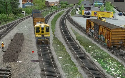 Trainz 2022 DLC - Model Trainz: Freemont Mills 💎 STEAM