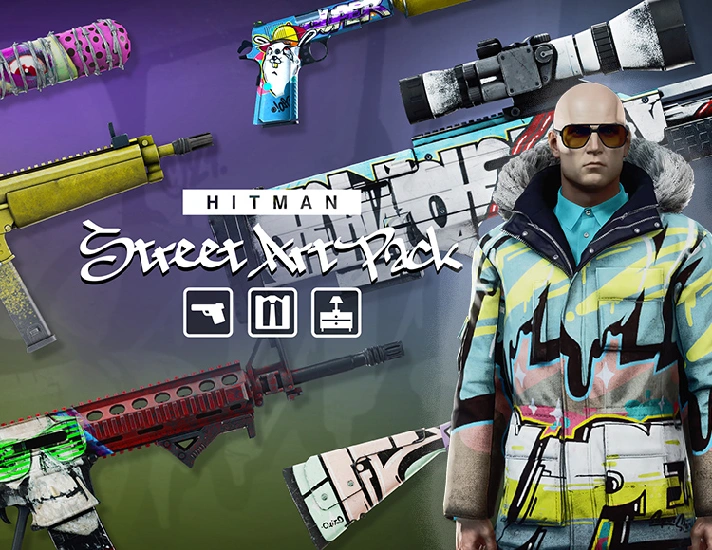 HITMAN 3 - Street Art Pack / STEAM KEY / RU+CIS