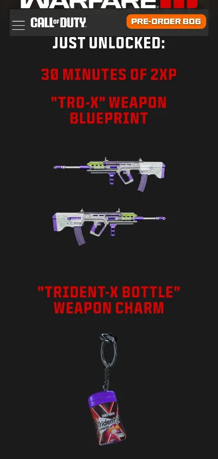 TRD-X" Weapon Blueprint