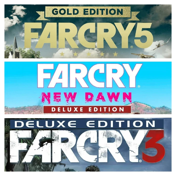 🔴FAR CRY 5 GOLD+3+NEW DAWN🔴STEAM🔥UPDATES🔥FOREVER🔴