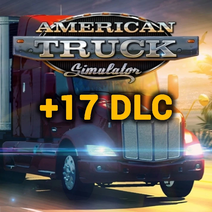 🔴AMERICAN TRUCK SIMULATOR🔴17 DLC🔴+GAMES🔴