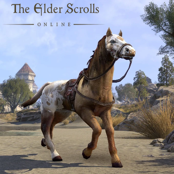 The Elder Scrolls Online Sungold Bay Thoroughbred Mount