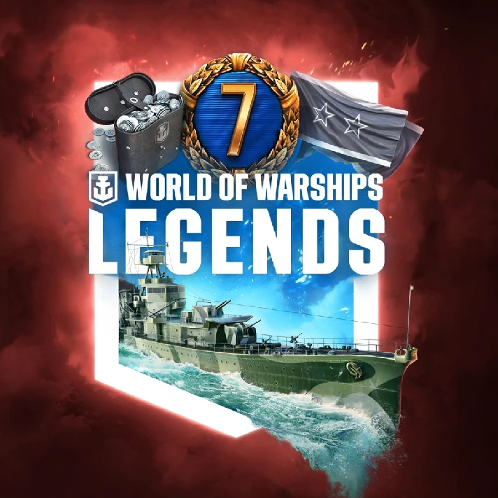 World of Warships: Legends — PS4™ Mighty Starter Pack✅P