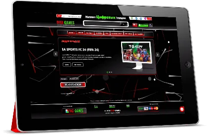 DIGI GAMES PRO CSS-Тема Digiseller для WordPress