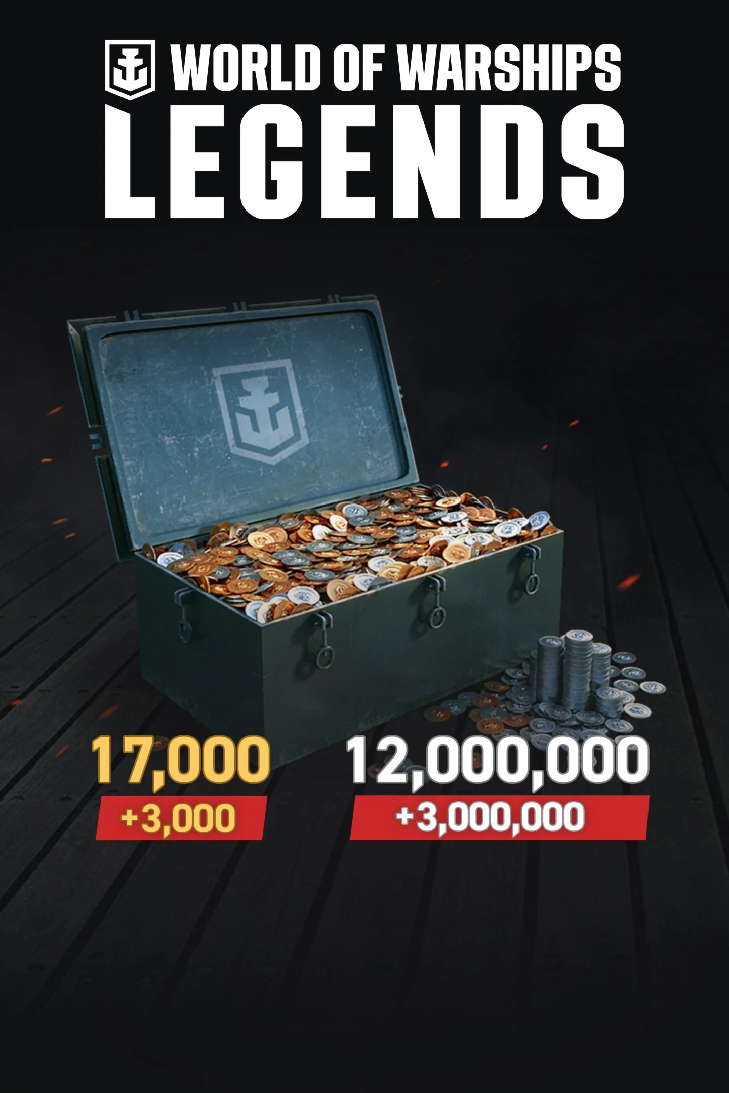 DLC World of Warships: Legends - Warchest Быстро