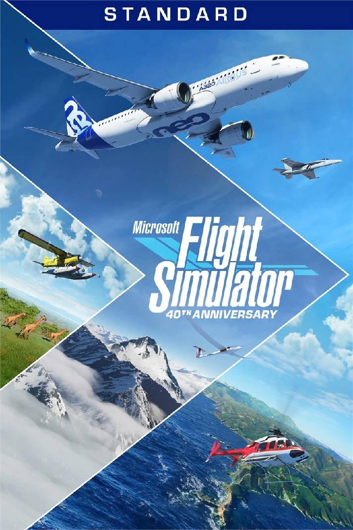 ✅MICROSOFT FLIGHT SIMULATOR 40TH ANNIVERSARY ED XBOX/PC