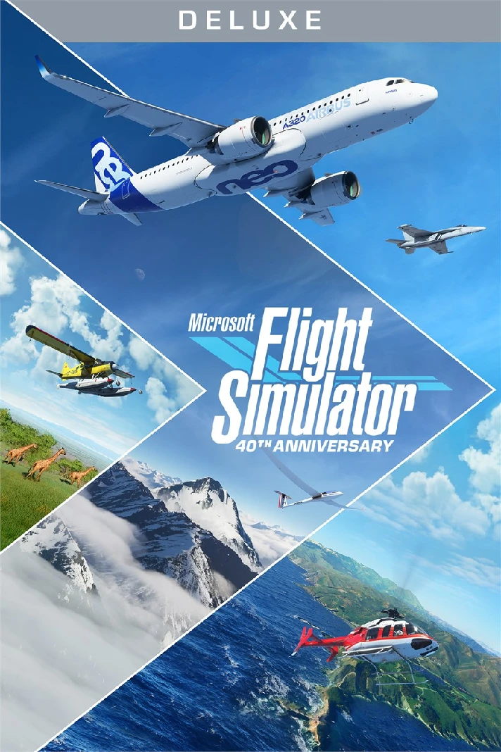 ✅MICROSOFT FLIGHT SIMULATOR 40TH ANNIVERSARY ED XBOX/PC