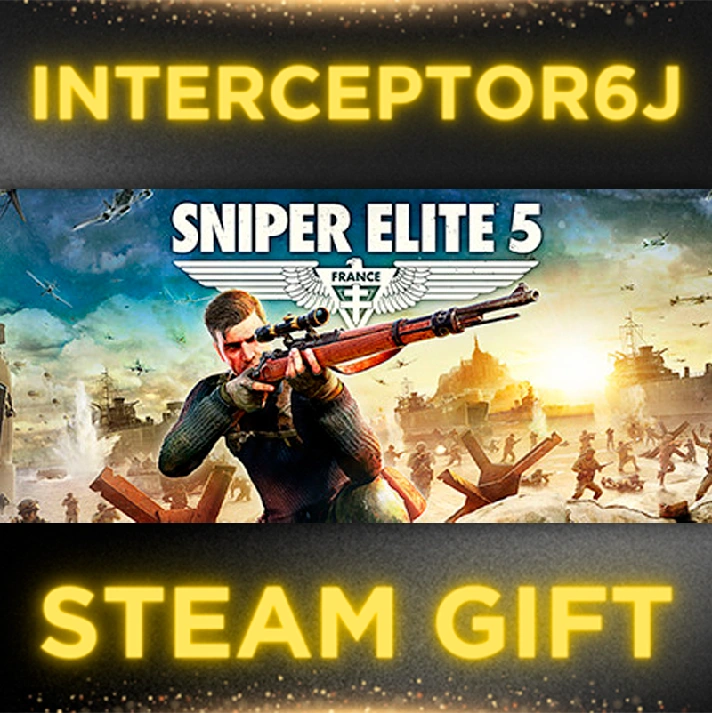 🟥⭐Sniper Elite 5 ☑️ All regions/versions⚡STEAM • 💳 0%