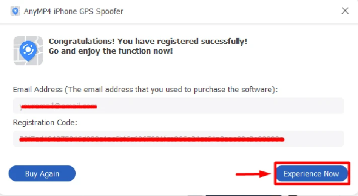 ➡️ AnyMP4 iPhone GPS Spoofer 🔑 1 Year License Code 🔑