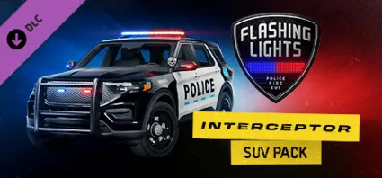 Flashing Lights Interceptor SUV Pack 💎 DLC STEAM РОССИЯ