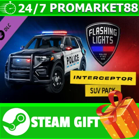 ⭐️ Flashing Lights: Interceptor SUV Pack STEAM GIFT