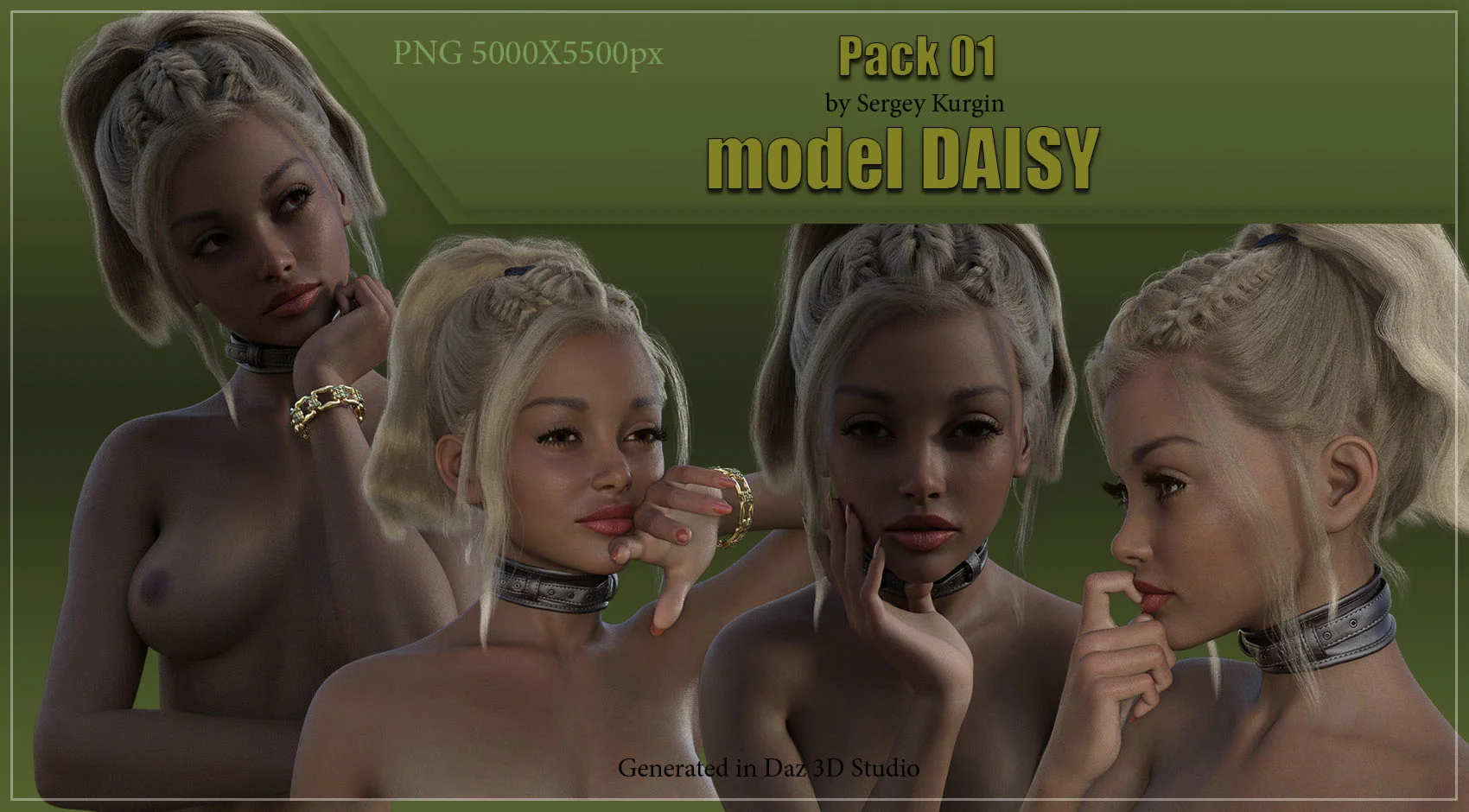 Model Daisy pack 01