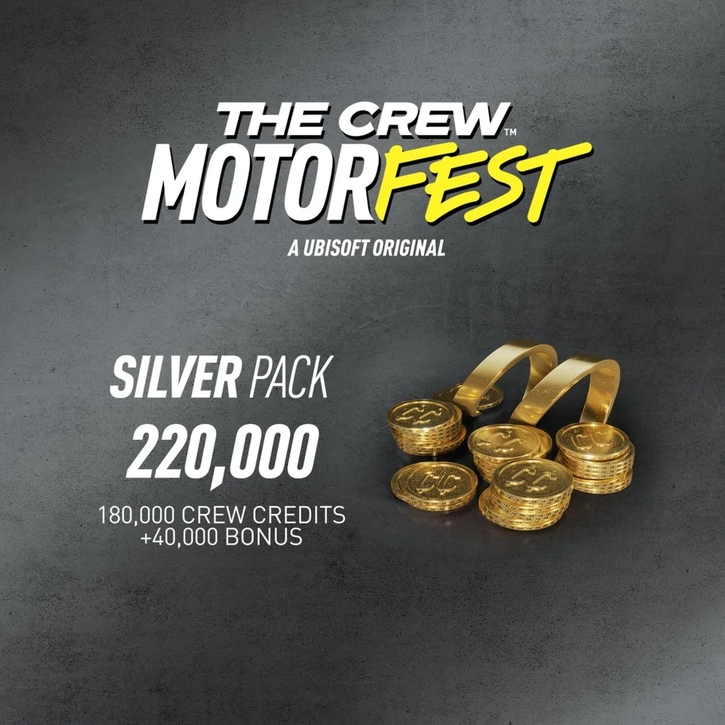 The Crew Motorfest набор Серебро 220 000 Crew Credits