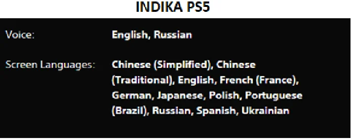Indika PS5 P2 Rent from 7 days
