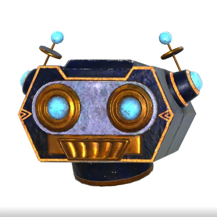 ✅Fallout 76 Luminous Robot Mask Fasnacht 2024 + 🎁